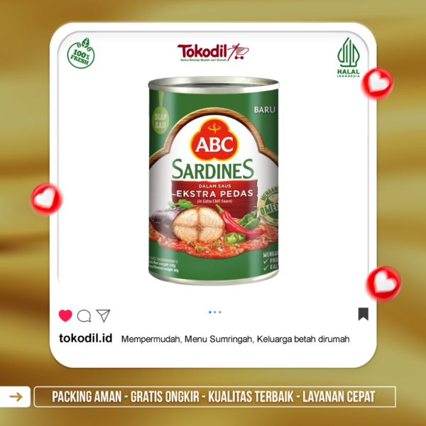 ABC Sardines Ekstra Pedas