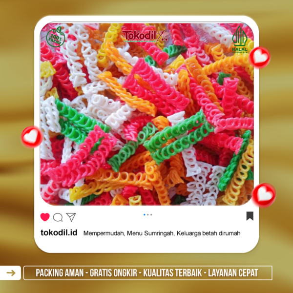 Kerupuk Udang Rantai