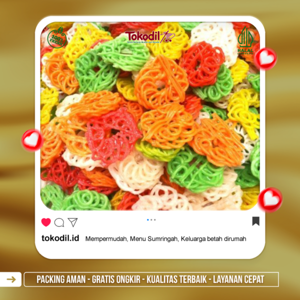 Kerupuk Udang Bunga